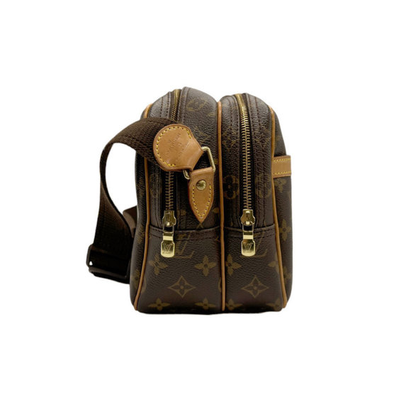 LOUIS VUITTON Monogram Reporter PM Canvas Shoulder Bag M45254 ⭐ - Picture 2 of 5